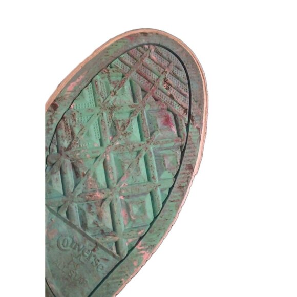 Chuck Taylor All Star Marbled Patch Mens Size 10.5 W 12.5 Pink Grey Blue A00415C - Picture 12 of 14